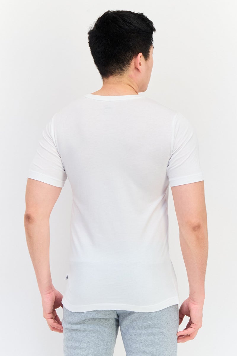 PUMA Men Sportswear Fit Short Sleeves Outdoor T-Shirt, White - Image 4